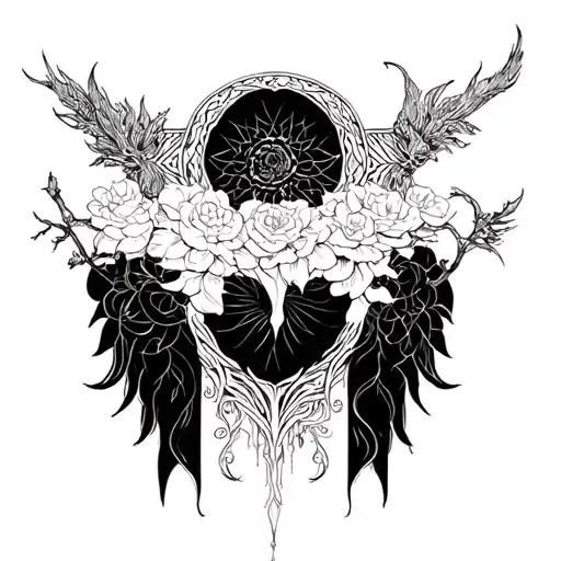 the fates tattoo design idea