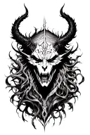 Belial tattoo design idea