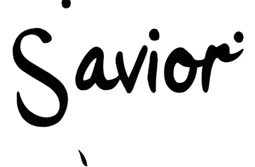 Savior Script 113+ Savior Tattoo Ideas in 2026 - BlackInk AI