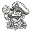 popeye tatoo design tattoo design idea