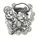 popeye tatoo design tattoo design idea