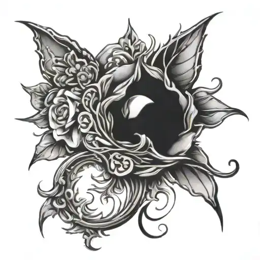 freehand tattoo design idea