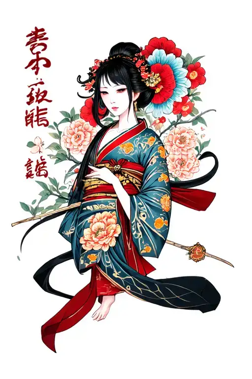 Senbonzakura Kageyoshi tattoo design idea