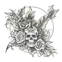 devotion tattoo design idea