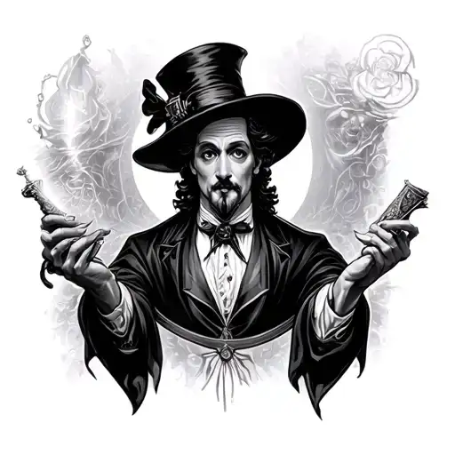 The Magician tattoo design idea