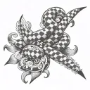 crossword clue tattoo design idea