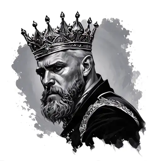 King Baldwin 4 tattoo design idea