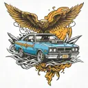 fast and furious theme tattoo tattoo design idea