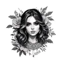 NORA tattoo design idea