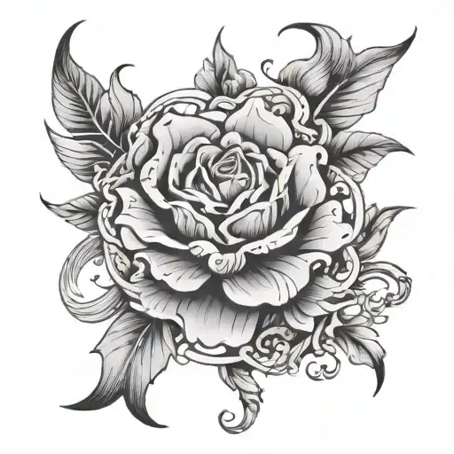 1 September birth, need to become powerful, rich, attractive  tattoo design idea