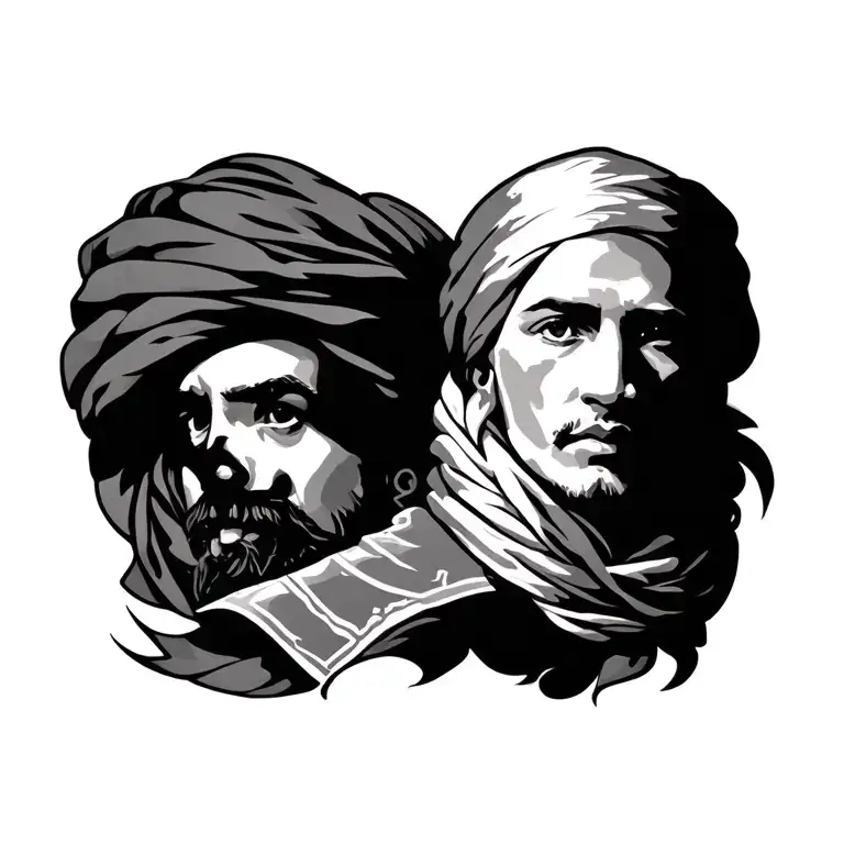 Kurdistan tattoo design idea