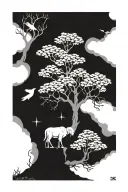 1. The Tree of Life (Yggdrasil) as the Central Piece  • Branches: Decorate the branches with Odin's ravens, Huginn and M tattoo design idea