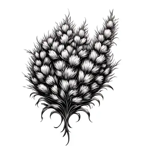 Tumbleweed tattoo design idea