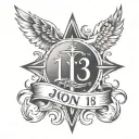 John 13:6 tattoo design idea