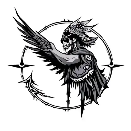 Nomad tattoo design idea