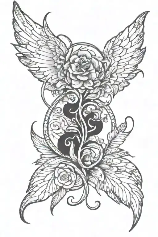 mental health awareness tattoo design idea