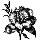 Juana Iris tattoo design idea