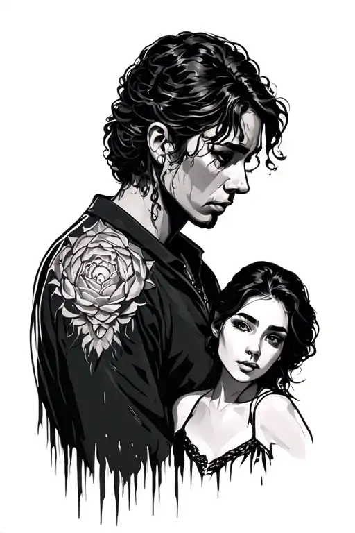 Protect who is behind you and respect who is beside you. tattoo design idea