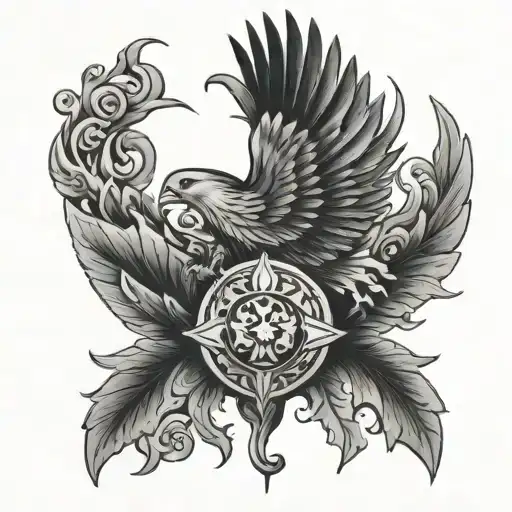 american taditional pec tattoo design tattoo design idea