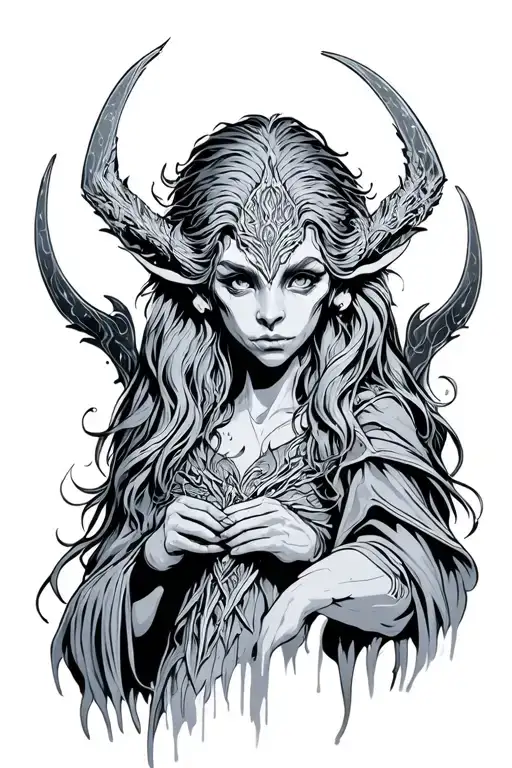 Dark Crystal tattoo design idea