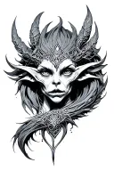 Dark Crystal tattoo design idea