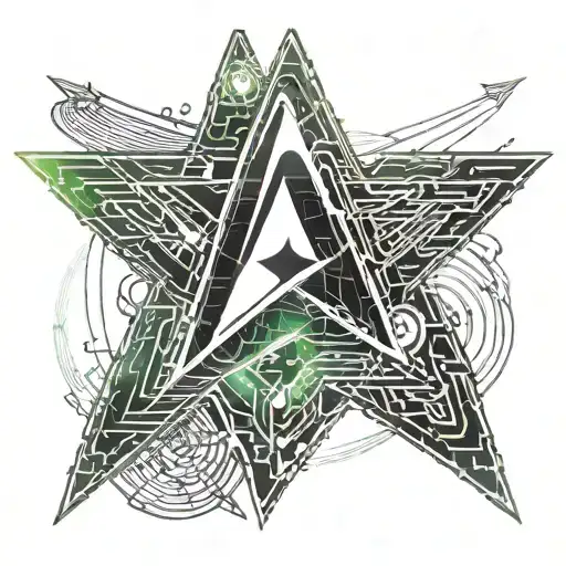 Star Trek emblem tattoo design idea