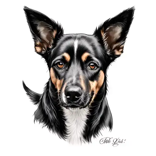 dog memorial tattoo tattoo design idea