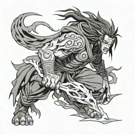 uchiha madara uchiha perfect susanoo tattoo design idea