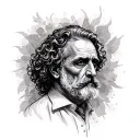 Father Died tattoo design idea