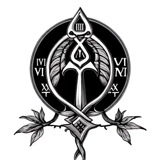 Upper Arm & Shoulder (Roots & Identity):Roman numerals III•VII•MCMXCV (July 3, 1995) near the shoulder.A Khanda symb tattoo design idea
