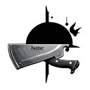 Butcher Knife tattoo design idea