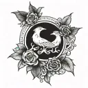 loyalty family friends tattoo design idea