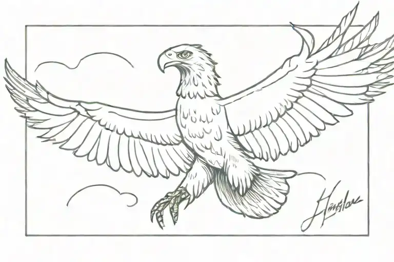Those who hope in the Lord will renew their strength; they will mount up with wings like eagles; they will run and not be weary; they will walk and not faint. Something tattoo design idea