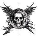 444  tattoo design idea