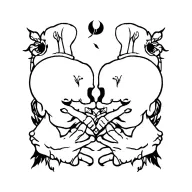Twin tattoo design idea