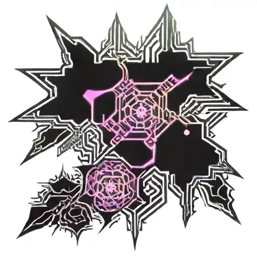 very simple fireweed tattoo design idea