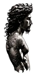 St Sebastian tattoo design idea