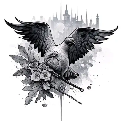 Frankfurt am Main tattoo design idea