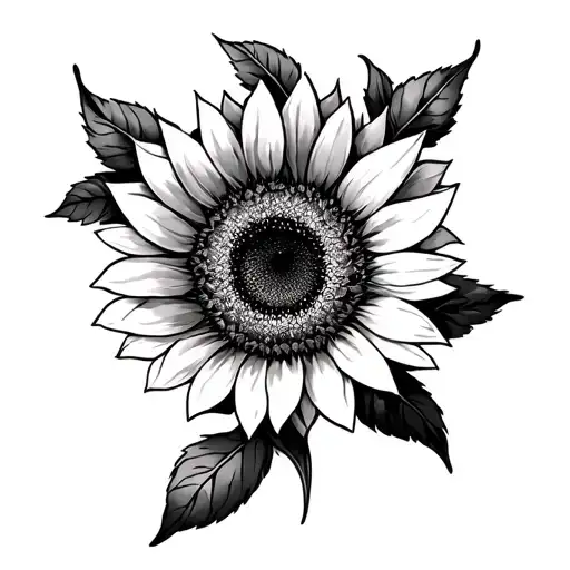 lion sunflower tattoo tattoo design idea