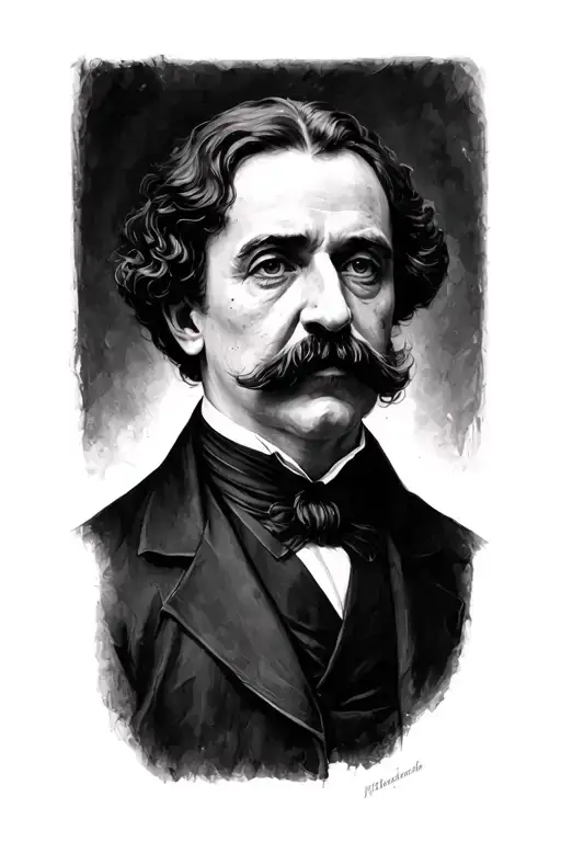 Nietzsche inspired tattoo tattoo design idea