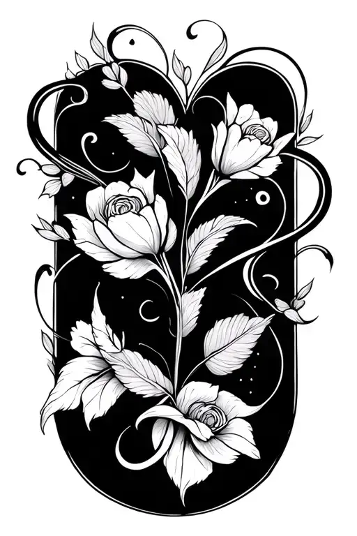 unconditional love symbol tattoo design idea
