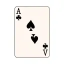 Joker playing card tattoo design idea