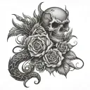 junior organized tattoo design idea