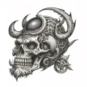 junior organized tattoo design idea