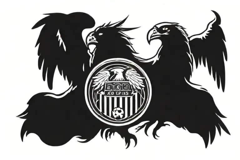 Benfica football club tattoo design idea