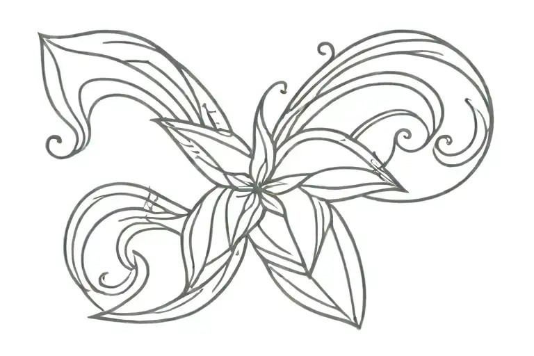 august tattoo design idea