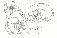 august tattoo design idea