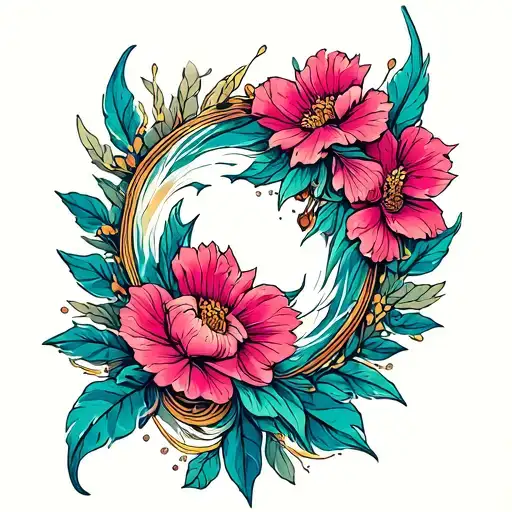 halcyon tattoo design idea