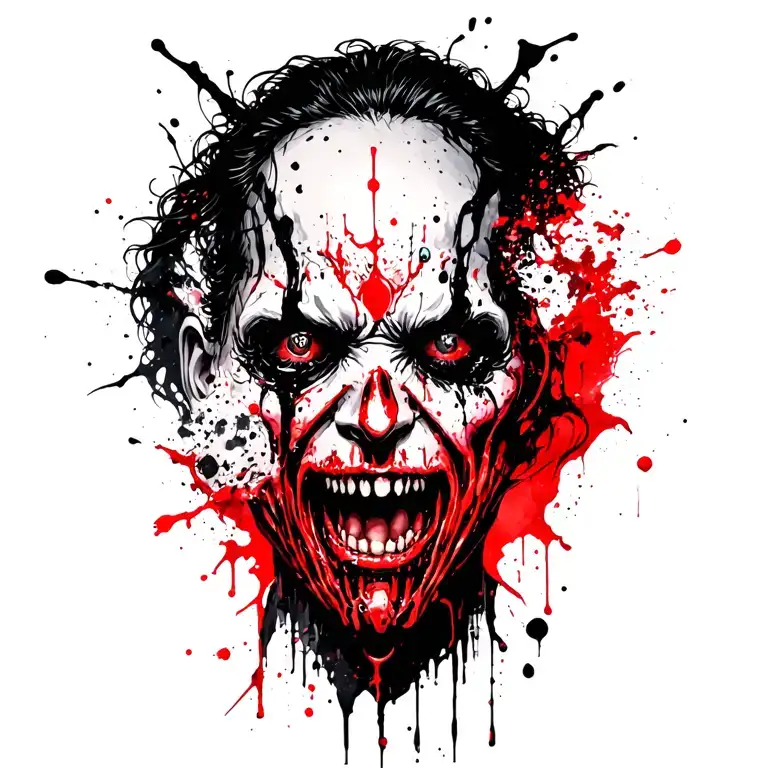 Eldrich cosmic horror movie villains tattoo design idea