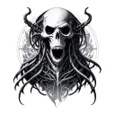 giger tattoo design idea